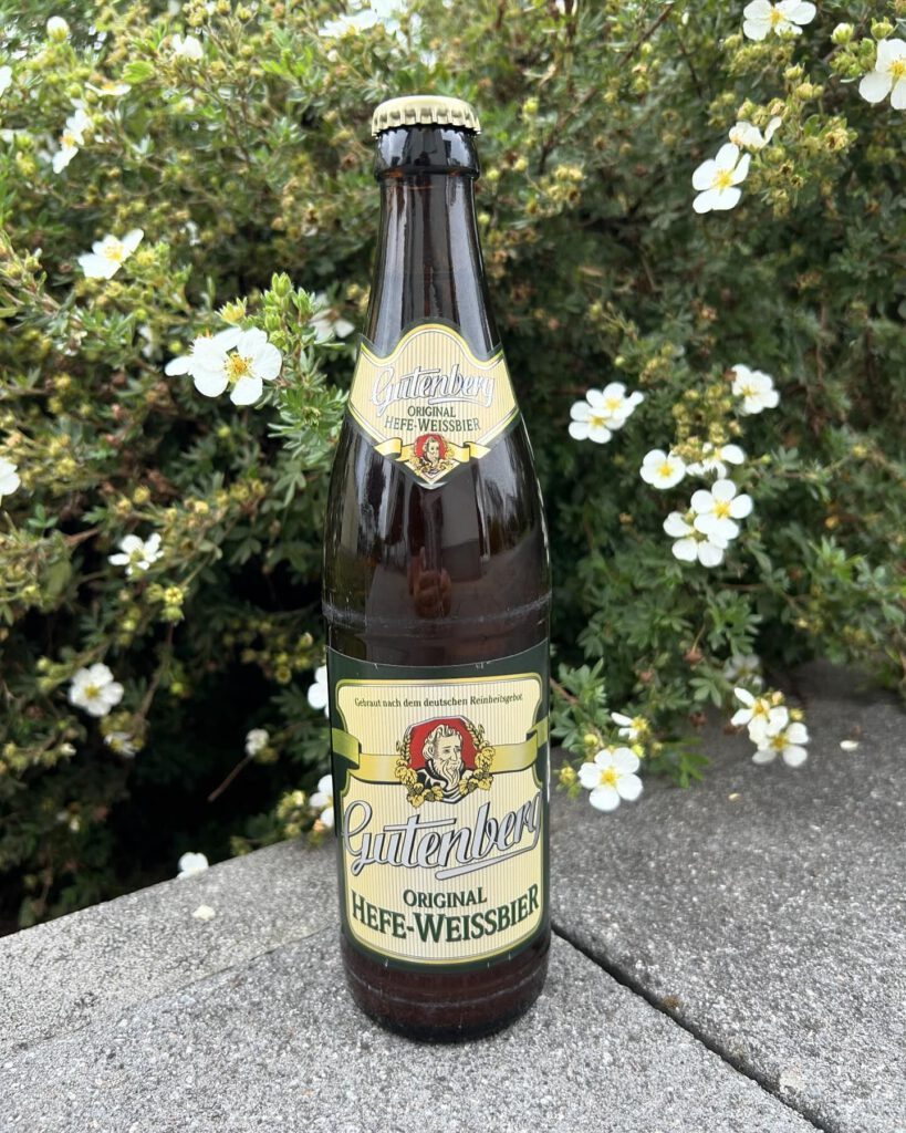 Gutenberg Original Hefe-Weissbier, gebraut für die GET Kooperationspartner GmbH