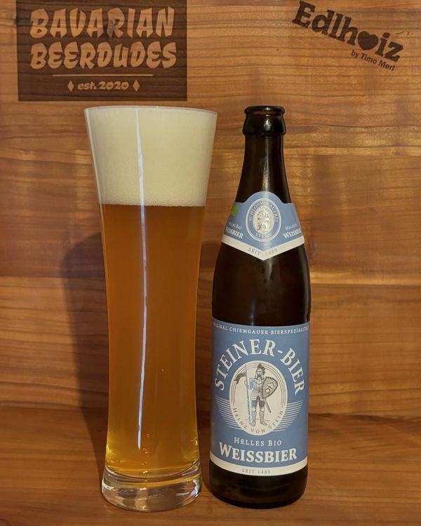 Bio Weissbier von der Schlossbrauerei Stein