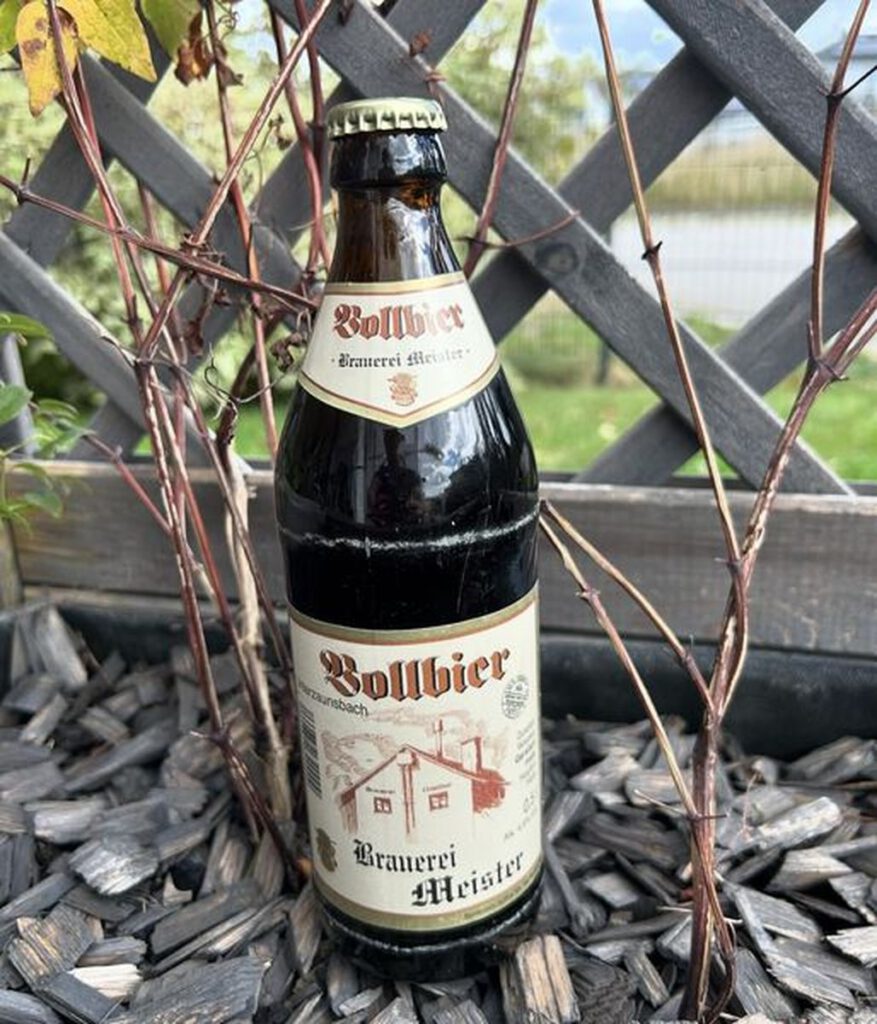 Dunkles Vollbier von der Brauerei Meister