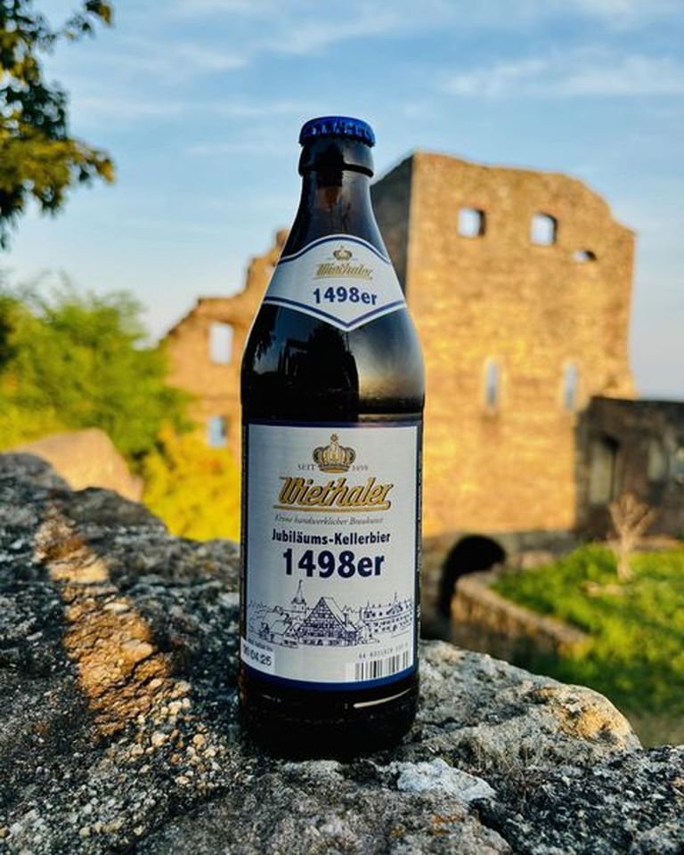 1498er Jubiläums-Kellerbier von der Brauerei Wiethaler 