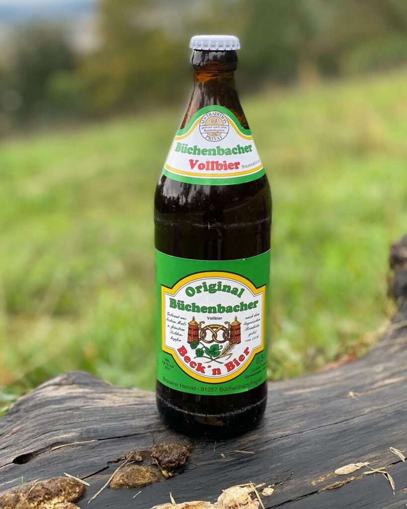 Dunkles Landbier von der Brauerei Herold