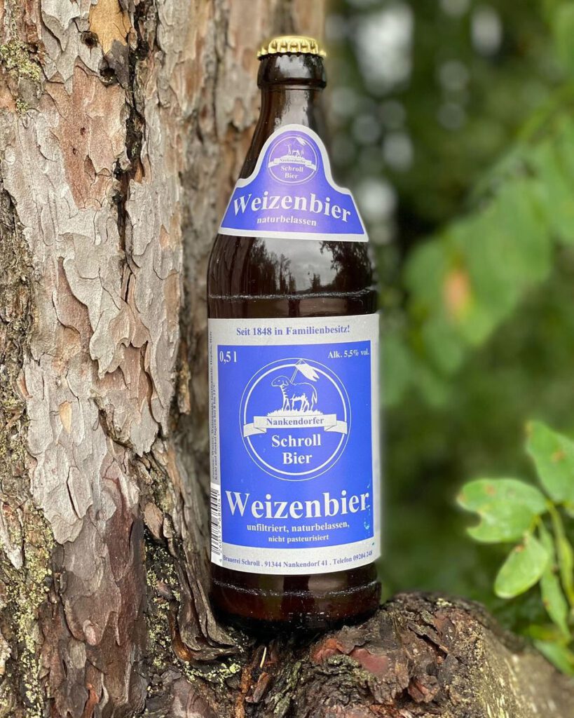 Weizenbier von der Brauerei Schroll